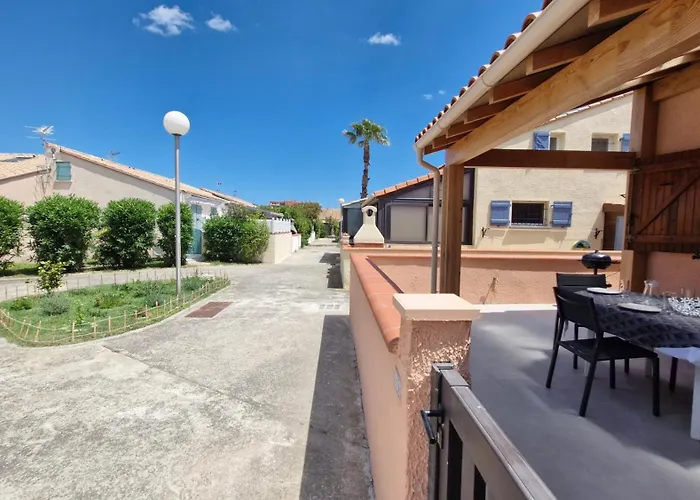 L'Escapade Catalane - Maison 5 Personnes - Plage A 300M - Climatisation - Parking